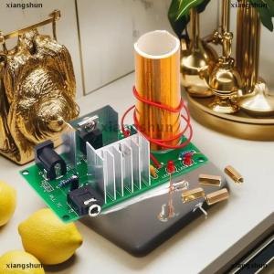 [COD] xiangshun 1 Set DC 15-24V 15W Tesla Music Plasma Speaker Fun Kits Arc Plasma Magical Scientific Toy Mini Tesla DIY Electronic Kit