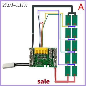 Kui-Min Circuit Board PCB LED For Makita 18V 3 6 9Ah Bl1830 Power Tool Lithium Battery