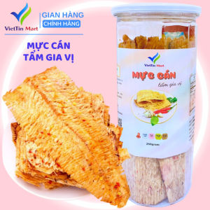 500gr mực tẩm gia vị nguyên con nha trang - Viettin Mart