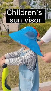 Outdoor Summer Hat for Kids Children Sun Hat Neck Ear Cover Sun Protection Boy Girl Beach Flap Caps