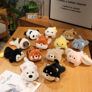 Dễ thương Gấu trúc Voi Rái cá Chim cánh cụt Gà Mèo Chó Đồ chơi Sang trọng Động vật Nhồi bông Búp bê Phim hoạt hình Kawaii Đồ chơi Trẻ em Quà tặng Giáng sinh2026
