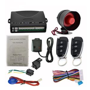 1Set Universal Car Security Alarm System Anti-theft with Remote Controller 12V Car Alarm Security