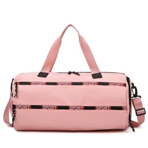 iFASHION 1480 High Quality Waterproof Large Travel Duffel Luggage Gym Sport Bag with Shoe Compartment Beg Sukan