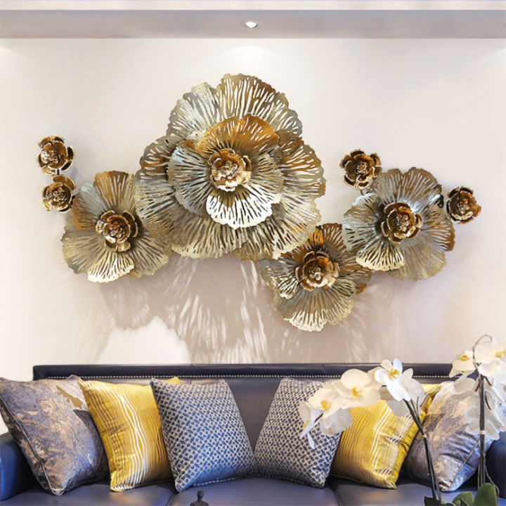 Tranh treo tường hoa Sen 3D cao cấp trang trí phòng khách - Phù điêu hoa  sen tranh sắt treo tường decor phòng ngủ đẹp & quà tặng tân gia - Lazada |