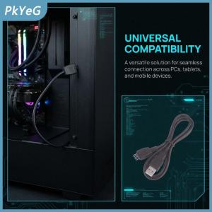 PkYeG USB một nam đến 9 pin nam Bo mạch chủ Bluetooth mô-đun được xây dựng trong dây cho PC DIY Kit Máy tính để bàn phụ kiện không dây