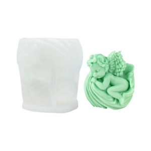 Angel Baby Mould Silicone Materials Casting Set for Soap Chocolate Holiday Craft Projects