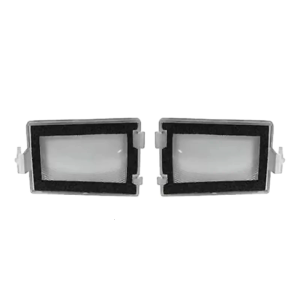 License Plate Light Cover Shatterproof Polycarbonate Housing Enhanced Night Visibility Long Life 68020954AB 68020955AB