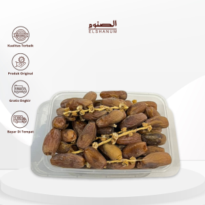 Kurma Tunisia Tangkai 500gr - Kurma Tangkai Tunis Premium - Buah Kurma Asli- ALELAL STORE
