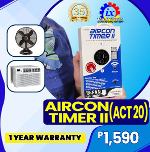 troniximaging Tronix Air con Timer ACT20 II and Airpod Delay only One (1) piece Energy Saver and Appliance Protector AirCon Timer version II with Power On Delay with 1 year warranty