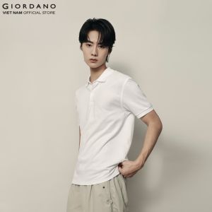 Giordano Men 100% Cotton short sleeve polo shirt Free Shipping 01015514