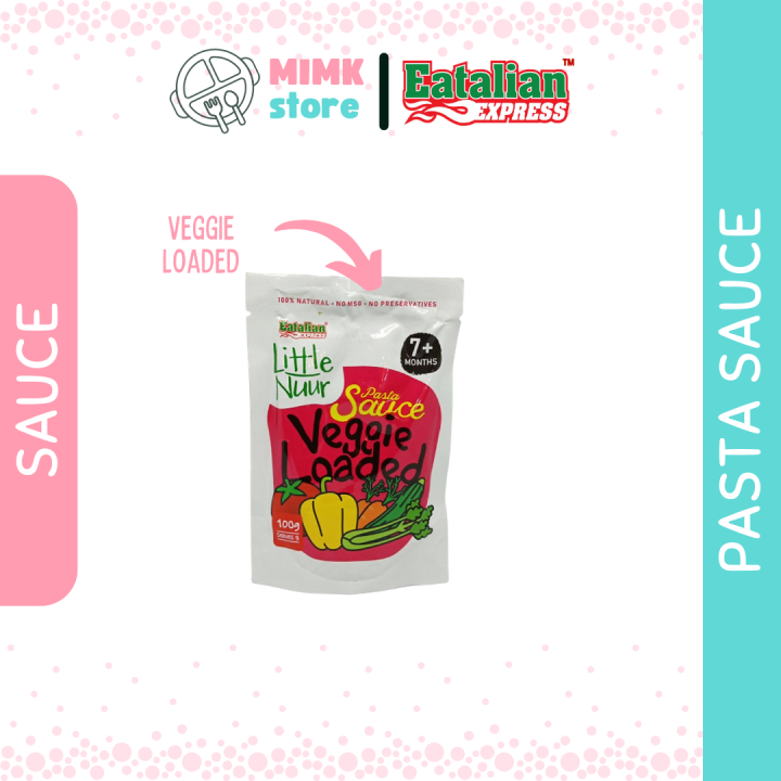 MIMK BABYFOOD Veggie Pasta Sauce for Baby Little Nuur by Eatalian