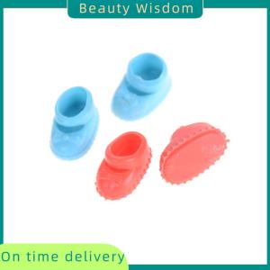Beauty Wisdom 5Pairs 12cm Doll Shoes Accessories Kelly Doll Confused Doll Shoes Kids Gift Toy