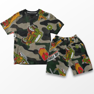 Code8.id PAKET SETELAN PRINTING FULLPRINT MOTIF PLANET KEREN BAHAN ADEM UKURAN S-XXL USIA 1-10 TAHUN