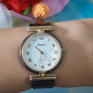 Đồng hồ nữ Renoir dây da second hand si nhật đã qua sử dụng