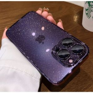 Case Blink Gliter Metalic Electroplating IPHONE 11 12 PRO 13 PRO MAX 14 PLUS 14 PRO MAX 15 PLUS 15 PRO MAX