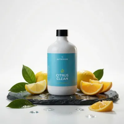 Artdeshine CitrusClean 500ml pH Neutral Shampoo Citrus Scent for All Surfaces Oil Removing Safe on Skin Natural Ingredients