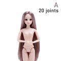 Boneka Barbie Pivotal Tekuk 3D Barbie Doll Mainan Boneka Anak Kaki Tangan Bisa Tekuk. 