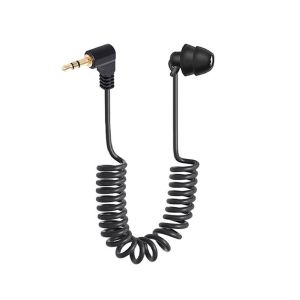 3.5mm Spring Earphone Single Side Earphone In Ear Earbud Headset for Phone MP3 Computer Bluetooth