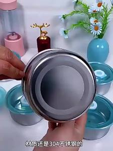 304 Stainless Steel Fresh-Keeping Fresh-Keeping Bowl Portable Microwave Heating Lunch Kitchen Round Storage [ Free Shipping ]