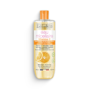 Nước Tẩy Trang Không Cồn Evoluderm Pháp Thiên Nhiên Thuần Chay 500ml & 250ml Làm Sạch Sâu Da Mịn Màng