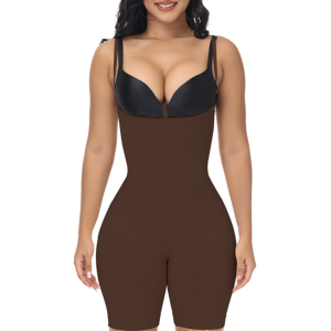 Women Seamless Bodysuit One-Piece Butt Lifter Shapewear Tummy Control Body Shaper Bodysuit Hip-Enhancing Buttocks Shapewear Plus Size