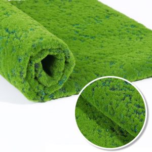 SJJL MALL Durable Fake Moss Grass Turf DIY Lifelike Fake Green Grass Mat Outdoor Grass Mat 5050cm Simulation Moss Sheet Home Decoraion