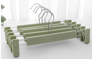 hanger with clip/hanger/Anti Slip Clip Pants Hanger for Pants Skirt T-shirt Kid Clothes Hangers Rack Organizer With Pant Clips