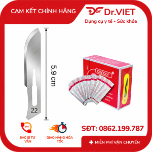 DAO MỔ DOCTOR TIỆT TRÙNG FULL SIZE 10 - 11 - 12 - 15 - 20 - 21 - 22 - 23