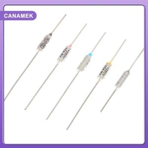 【CANAMEK】 10PCS Metal Thermal Fuse 10A 15A 250V Temperature 142° 150° 172° 185° 216° For Electric Rice Cooker