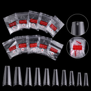 500PCS French Style Fake Nail Tips For Nail Extension Design DIY False Nails