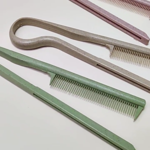 Travel Friendly Hair Styling Straightening Comb Home Hair Straightening Brush Comb Quick Styling Parting Comb for Women