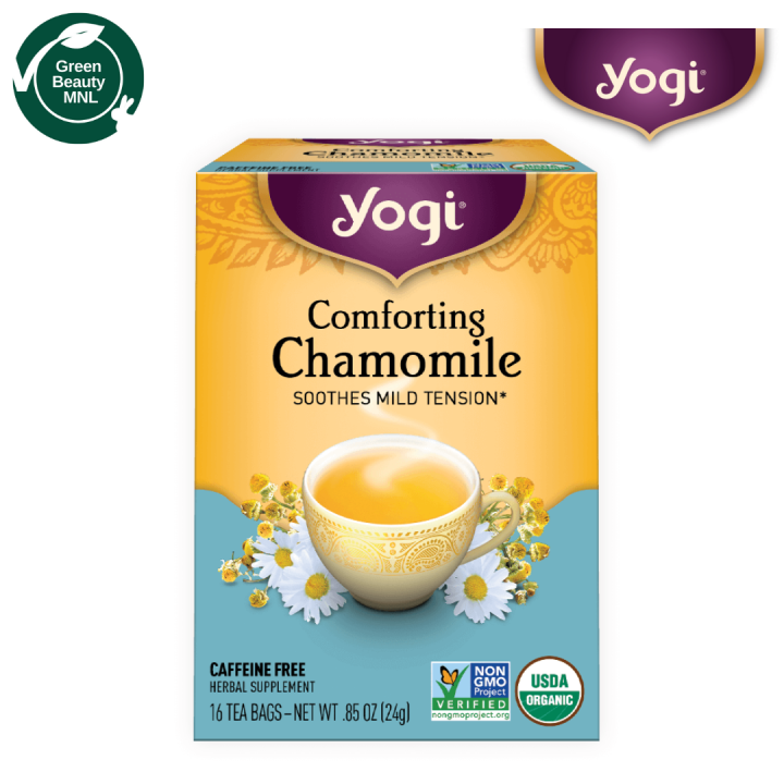 Yogi Tea Comforting Chamomile 16 Tea Bags With Inspirational Quotes ...