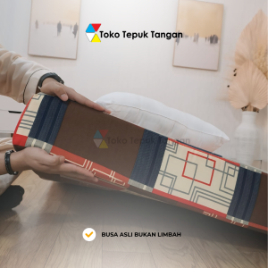 KASUR MATRAS LIPAT 4 PATAH - Ukuran 200x120cm / Kasur Lipat Busa Muat Dua Orang
