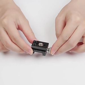 Multifunction Mounting Cheese Plate 1/4 3/8 Positioning for DSLR Camera Rod Clamps Cages Cheese Claw Buckle Attachment