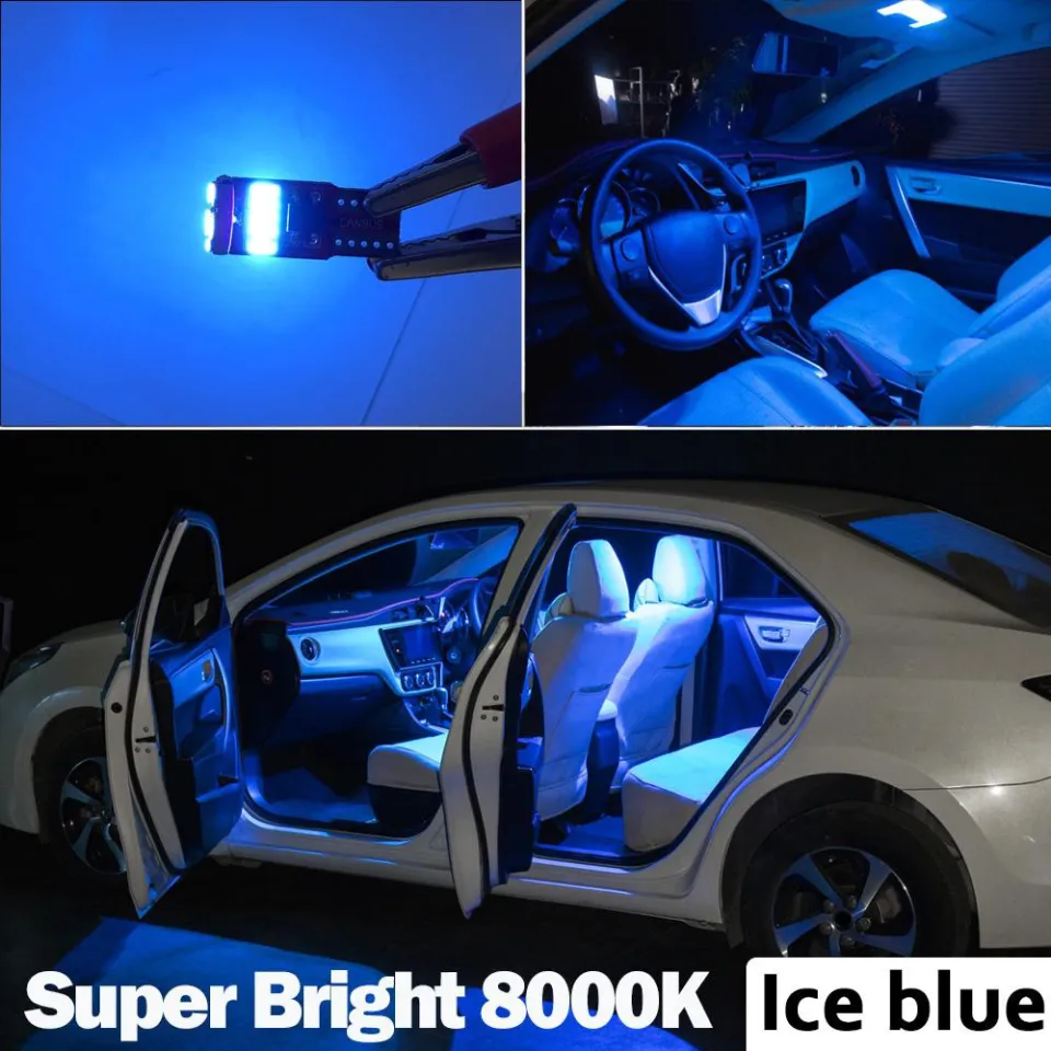 Super Bright 8000K Ice Blue LED Interior Light Bulb Kit For Honda