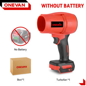 Cordless Car Dryer Brushless Electric Blower Turbo Jet Fan 200M/S Violent Handheld Dust Blowing Tool for Makita 18V Battery