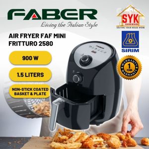 SYK FABER Air Fryer FAF FRITTURO R4388/Mini 2580 Electric Fryer Kitchen Appliances Penggoreng Elektrik Tanpa Minyak 空气炸锅