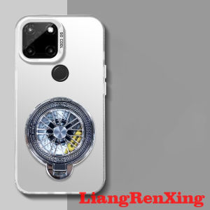 Case for REALME C12 REALME C25 REALME C25S phone casing hard case TPU Protector Smooth shockproof Cover new design aesthetic with holder for men Gyro mount CYTLZJ01