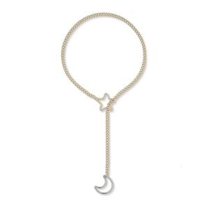 Trái Tim Độc Đáo O Nhẫn Trượt Chuỗi vòng cổ trang trí thời trang Cho Phụ Nữ Có Thể Điều Chỉnh Cuba Lariat Phong Cách Thanh Lịch