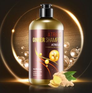 ATREUS Ginger Shampoo 400ml - Thailand Anti-Hair Loss Ginger Shampoo with Real Ginger Bits!