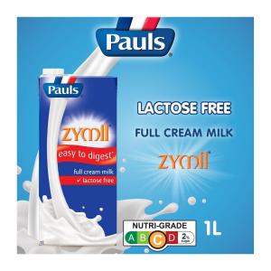 Pauls Zymil Lactose Free UHT Full Cream Milk 1L