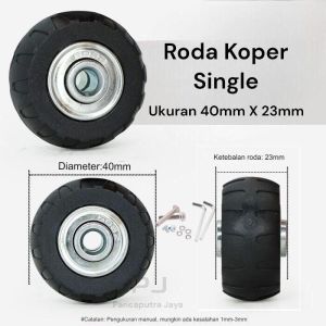 Roda Koper Pengganti Replacement Luggage Wheel TERMURAH