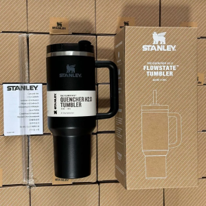 【SG Stock】STANLEY The Quencher H2. O FlowState TUMBLER 40Oz Stainless Steel Thermal Cup Reusable Straw Bottle Lid STANL