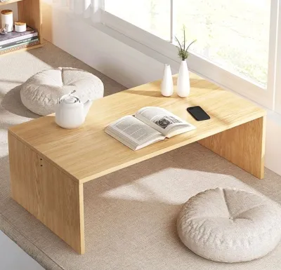 BÀN TRÀ ĐA NĂNG Decor gọn gàng có thể làm bàn học bàn trang điểm ngồi bệt cực kỳ chắc chắn