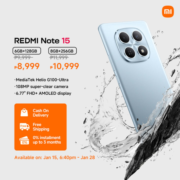 Xiaomi Redmi Note 15 Pro 8+256GB – 6500mAh, Ricarica 45W, Helio G200-Ultra, Fotocamera 200MP, Display 3200 Nit, IP65 (blu) - 5