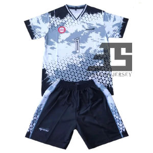 Setelan dan atasan jersey Bola voli pria wanita uniseks 841 Fullprinting sublimation size S M L XL XXL