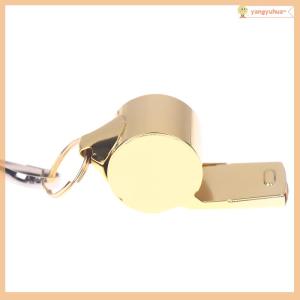 yangyuhua Stainless Steel Rope Whistle Hanging Neck Outdoor Lifesaving Whistle