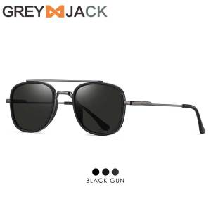 Grey Jack Kacamata Sunglasses Polarized Model Aviator Kotak Fashion Pria Wanita Anti silau UV400 62983