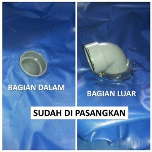 Terpal Kolam Terpal Ikan Kotak Orchid 200x300x100 / 2x3x1 / 300x200x100 / 3x2x1 Terpal Kotak Impor