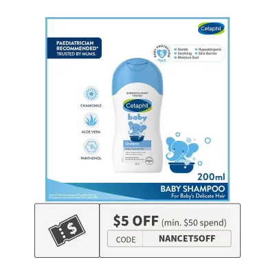 Cetaphil Baby Shampoo With Natural Camomile
